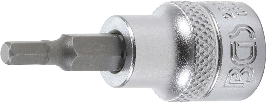 BGS 2577 Bit-Einsatz, 10 (3/8), Innen-6-kant, 4 mm