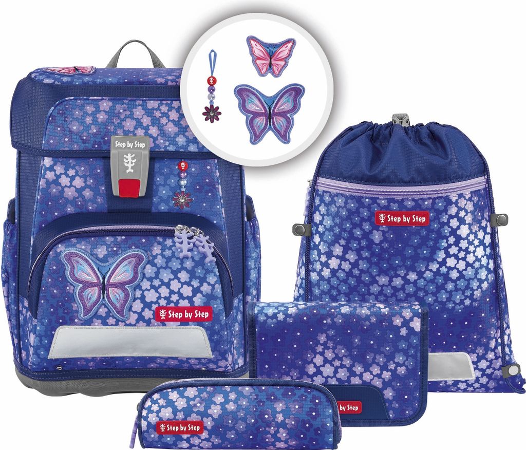 Step by Step Cloud Butterfly Maja 5dílná brašnová sada Obrázek produktu 
