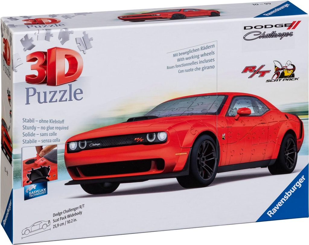 Dodge Challenger R/T Scat Pack Widebody Ravensburger 11284 Produktbild 