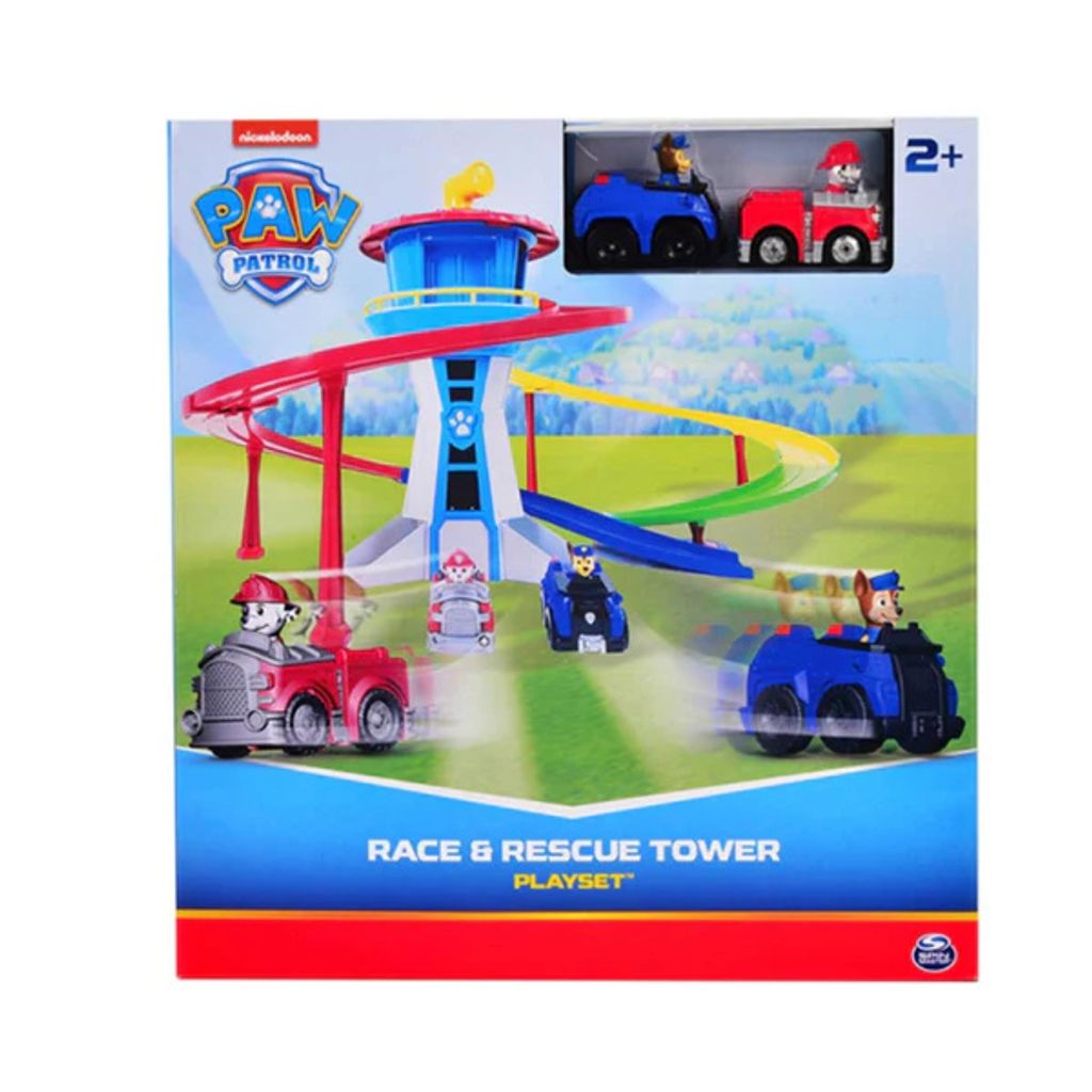 Zestaw Paw Patrol Wyścig i wieża ratunkowa - Tor wyścigowy Zdjęcie produktu 