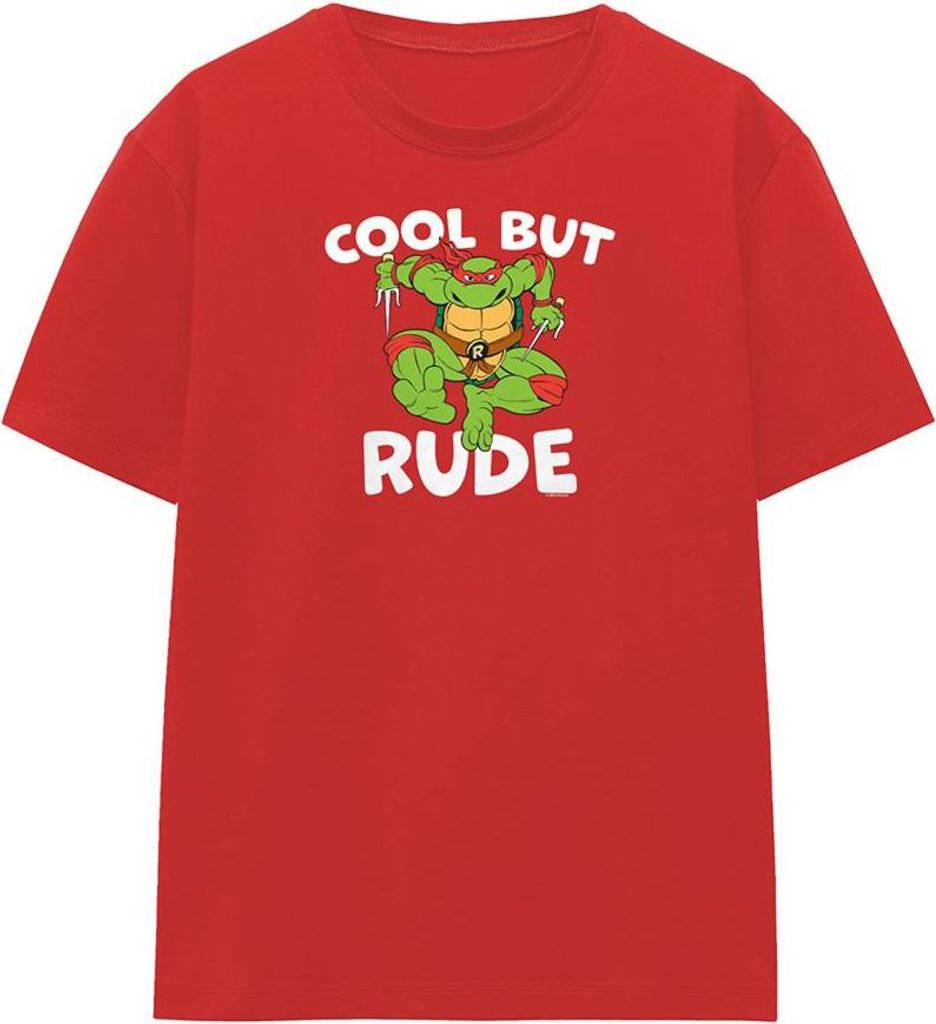 Teenage Mutant Ninja Turtles - "Cool But Rude" T-Shirt für Damen TV27090 (XL) (Rot)