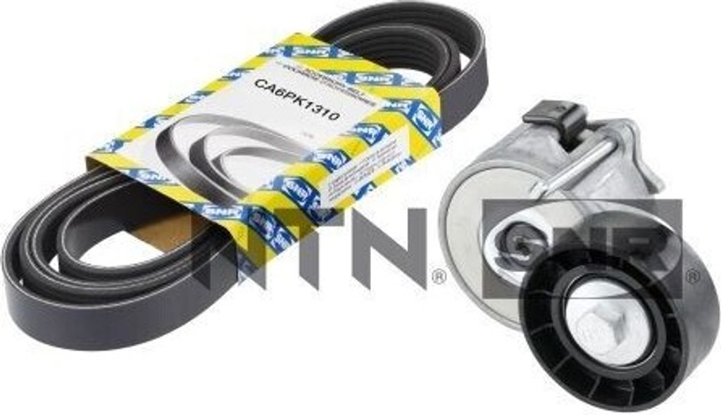 NTN SNR KA858.05 Keilrippenriemensatz für FORD KA (RU8) für FIAT PANDA (169) 500 (312) GRANDE PUNTO (199) 500 C (312) PUNTO EVO (199)