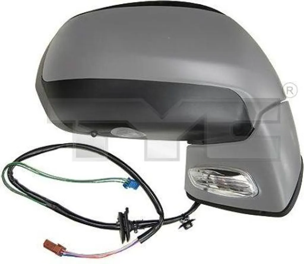 Rétroviseur complet pour Citroën C4 - Modèle TYC OE 8153H4 Noir