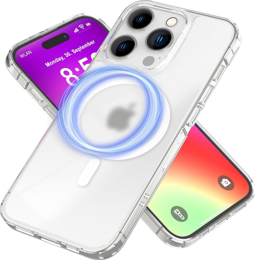 NALIA Mattes Magnet Case für iPhone 16 Pro Max – MagSafe Produktbild 
