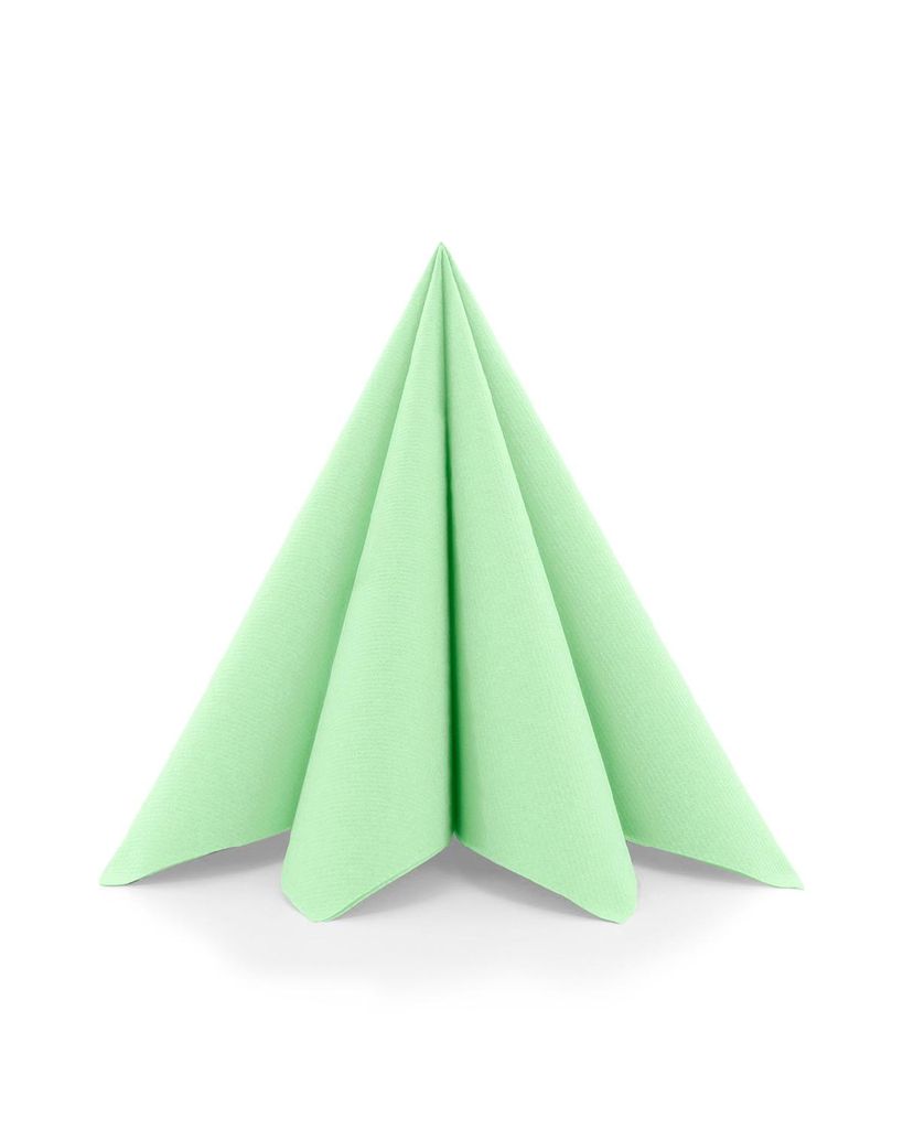 Sovie HOME Serviette Pistazie aus Linclass Airlaid 40 x 40 cm, 12 Stück