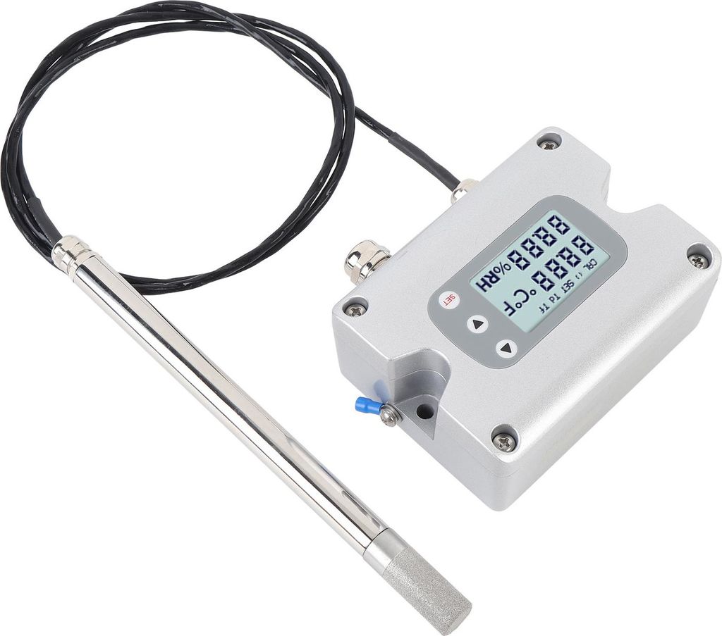 Hochpräziser Temperatur- und Feuchtigkeitssensor PT1000-Thermistor, Hochtemperatur-Feuchte-Transmitter mit Steuerung