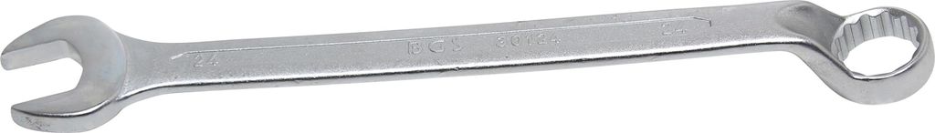 BGS 30124 Maulringschlüssel, Ringseite gekröpft, 24 mm Produktbild 