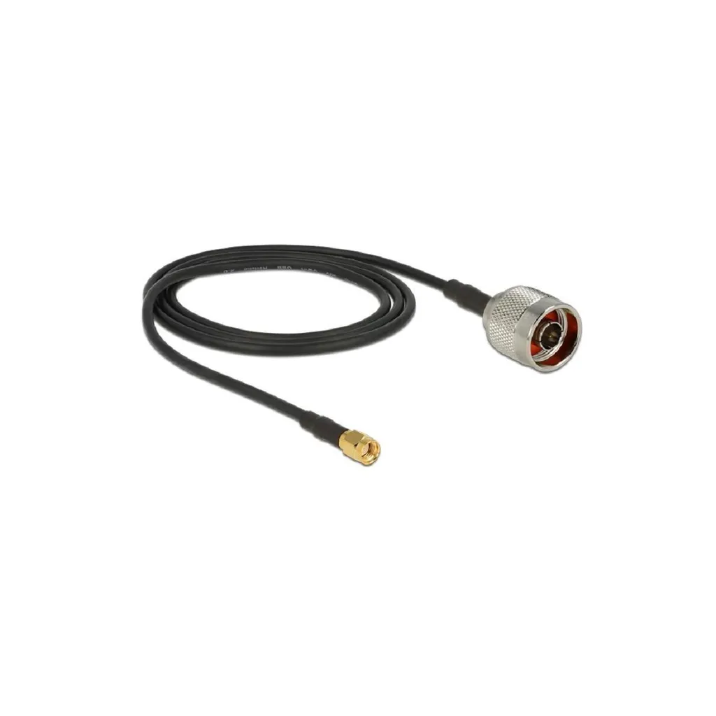Delock Cavo Antenna 1m N Maschio - RP-SMA Maschio WiFi 5GHz