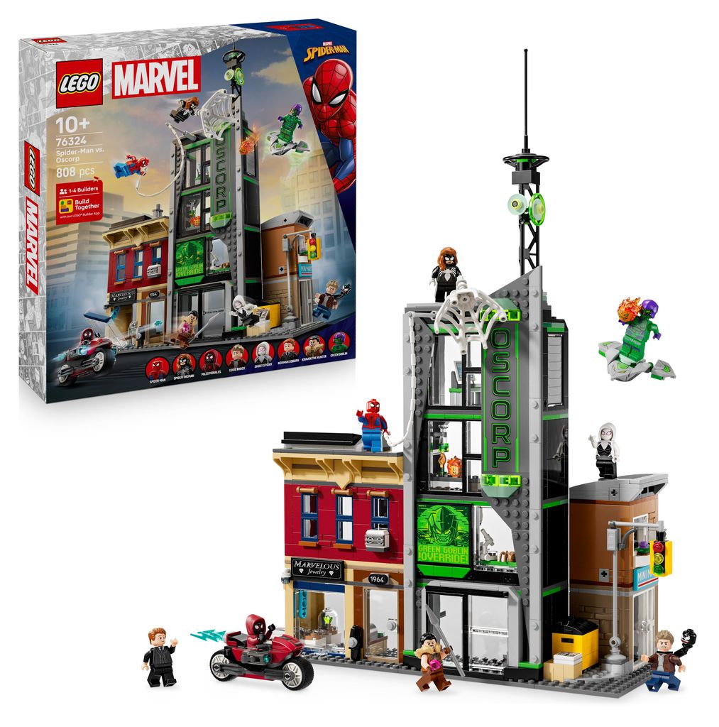 LEGO ǀ Marvel Spider-Man vs. Oscorp - Bauset zum Sammeln Produktbild 