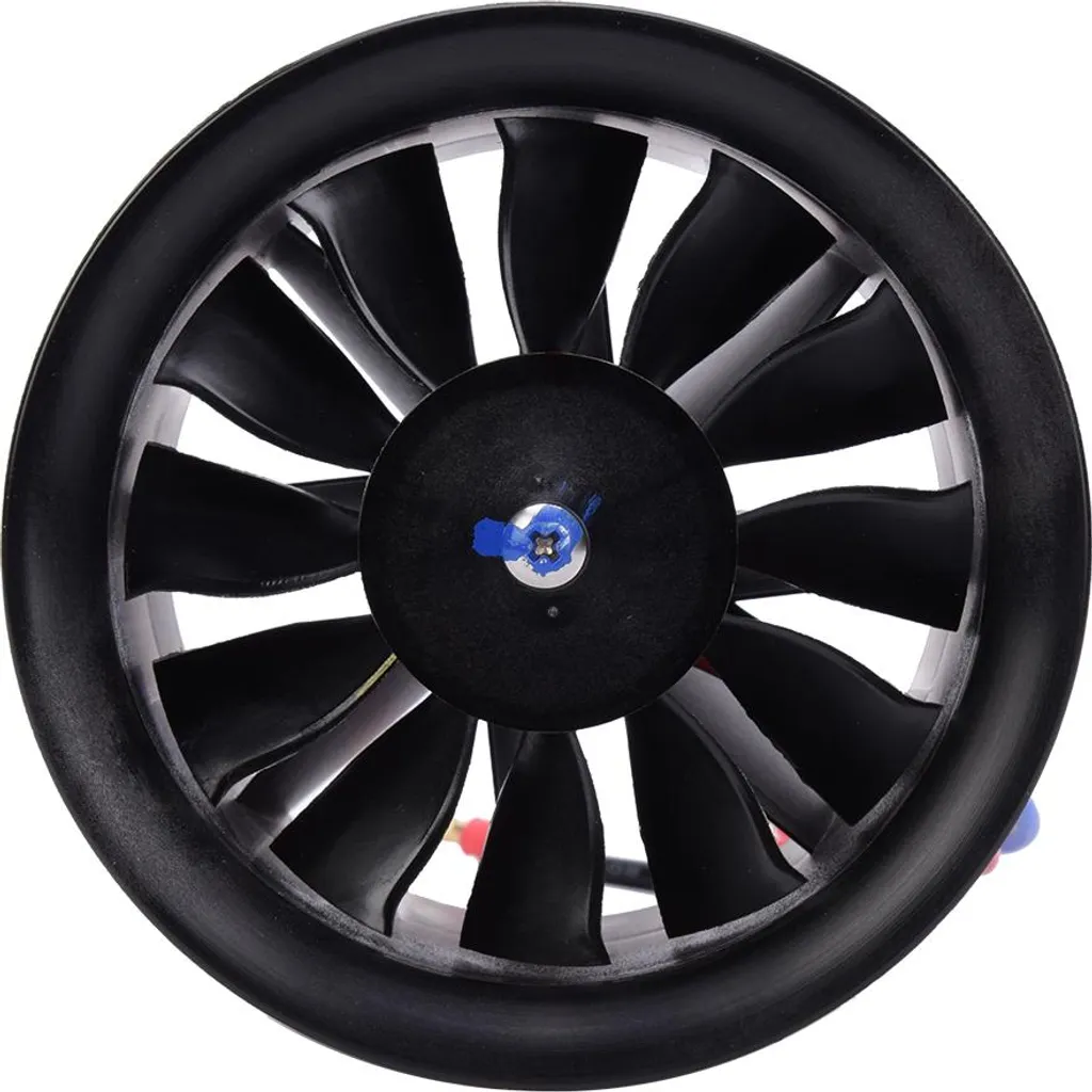 Moteur Turbine EDF 90mm pour Jet RC 6S Améliorez la Poussée de Votre Avion
