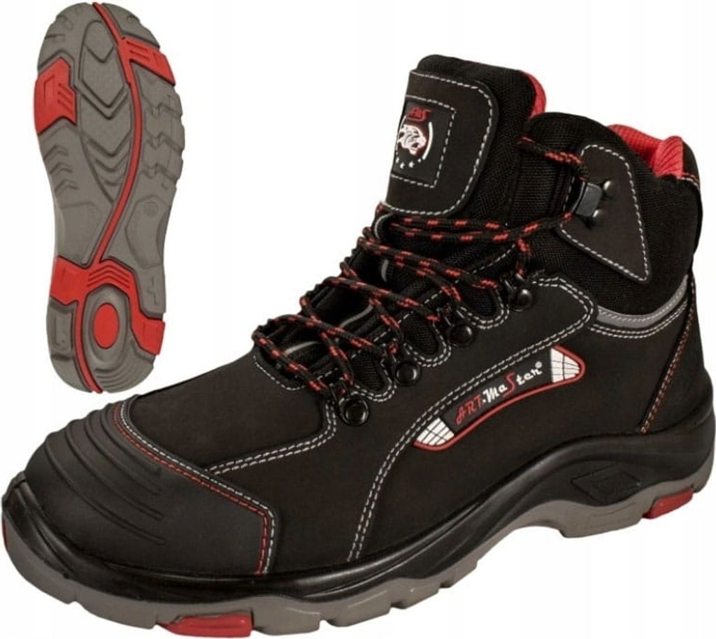 Sicherheitsarbeitsstiefel S3 Leder Nubuk Zehenkappe 40 Produktbild 