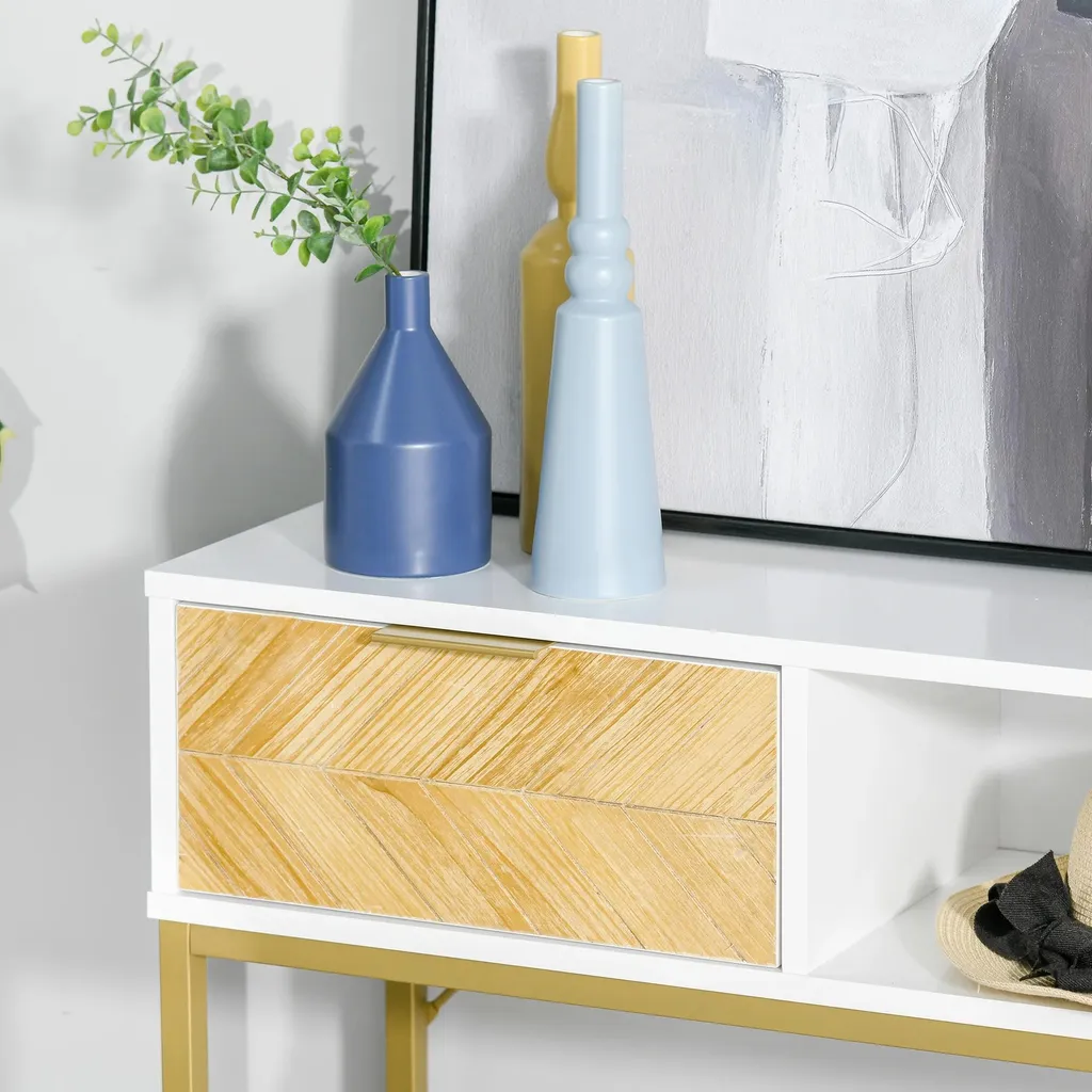 Table console design moderne avec rangement pour salle à manger Loft - 4