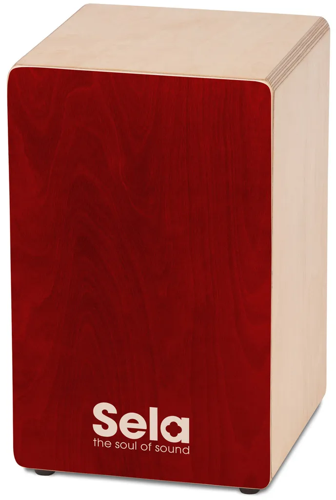 Sela SE 165 Primera Cajon en Bois Rouge - Instrument de Musique Percussion