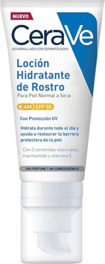 Feuchtigkeitsspendende Gesichtslotion CeraVe SPF 50 (52ml) Produktbild 3