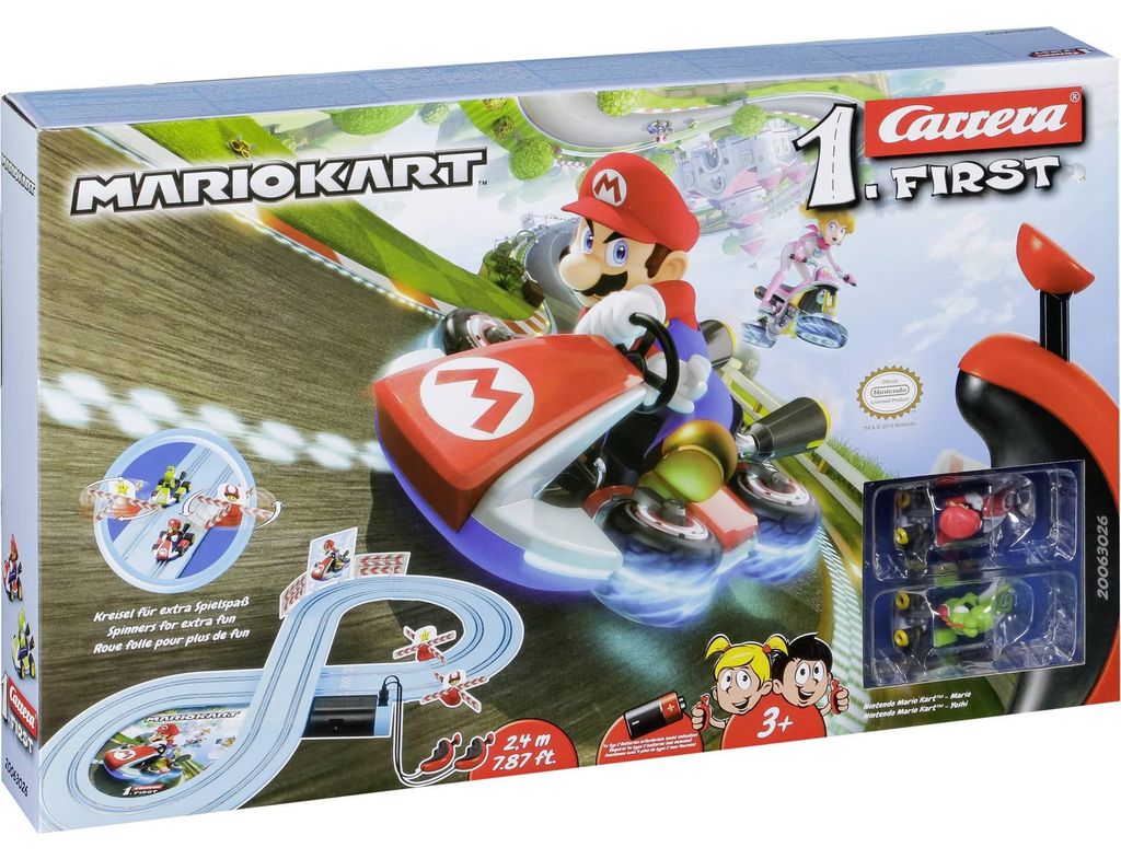 Carrera Mario Kart(TM) - Mario contro Yoshi 1:50 Immagine del prodotto 