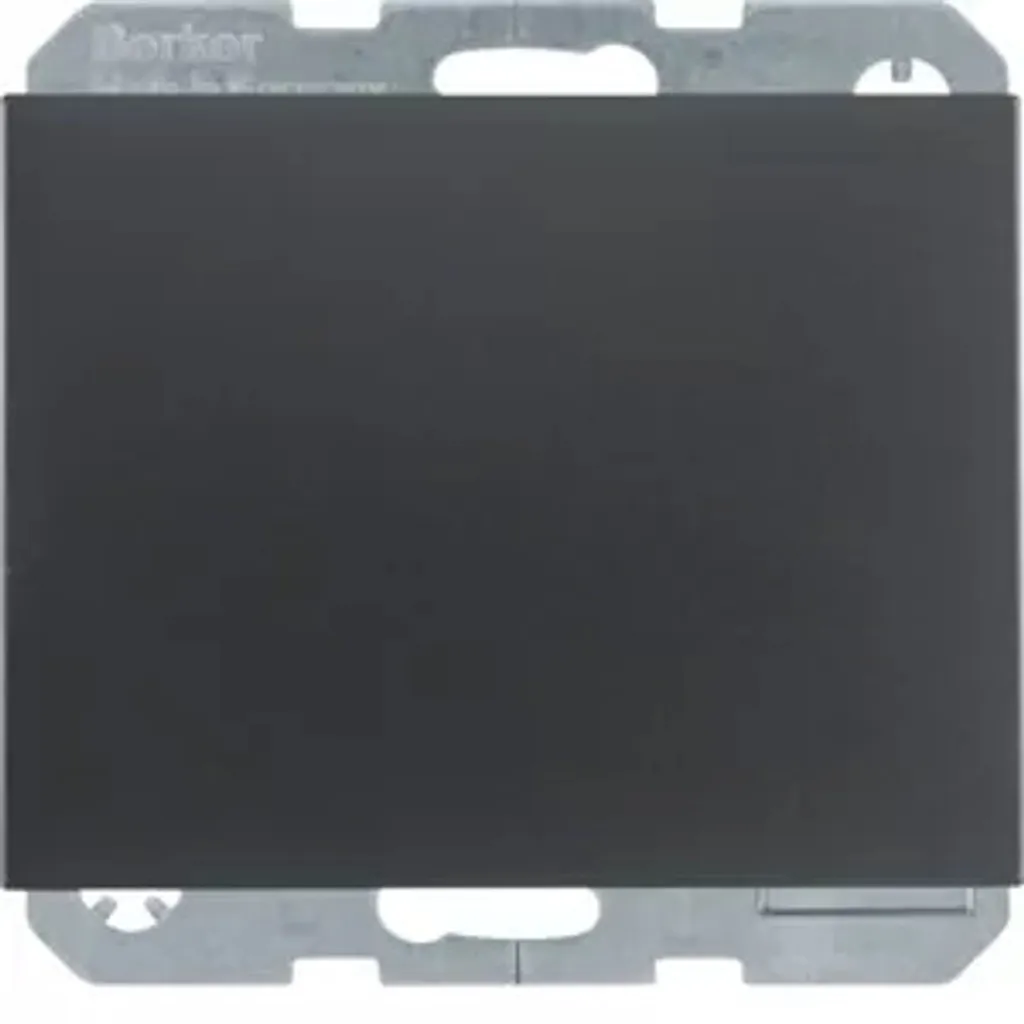 Prise Schuko anthracite K.1 pour cuisine et atelier avec couvercle