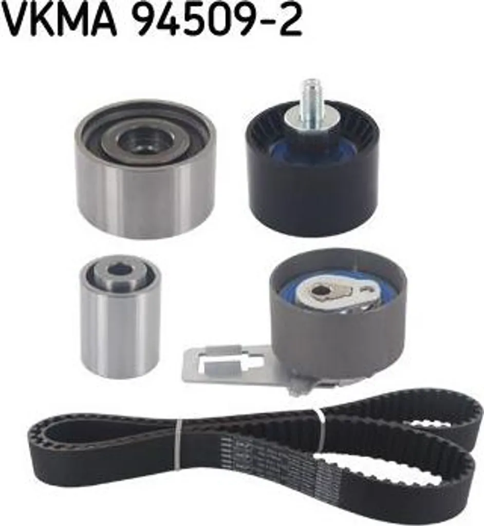 Kit courroies dentées SKF VKMA 94509-2 haute résistance OE 0K55112730A