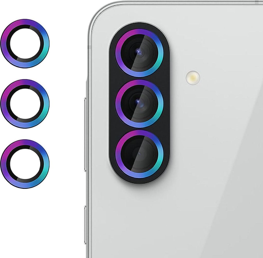 9H Kamera Schutzglas für Samsung Galaxy A37 / A57 5G Dünn Anti-Fingerprint Bunt