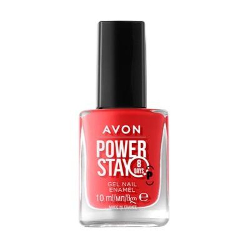 AVON Power Stay Gel-Nagellack Designer Red