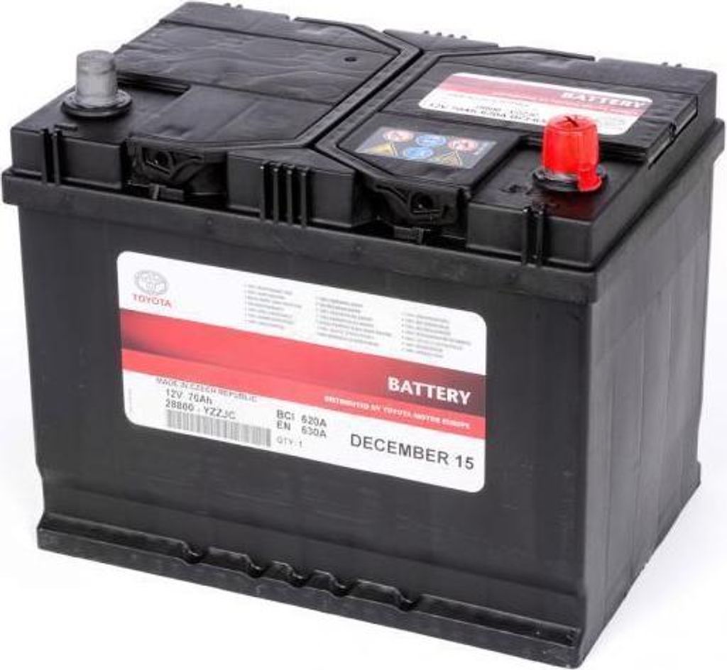 TOYOTA Hilux Rav4 Camry Yaris Avensis 70Ah Batterie 28800-AZC22 OE