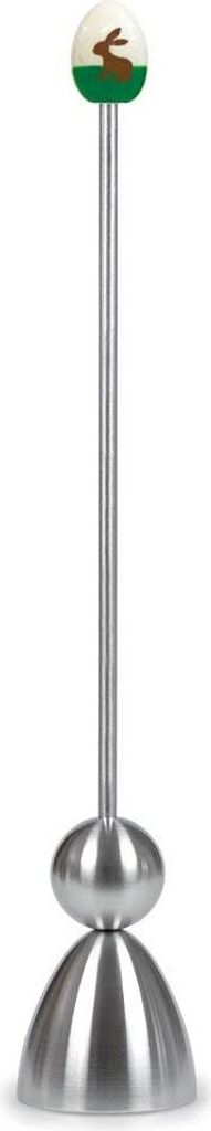 A product shot of an egg cracker with a decorative top.