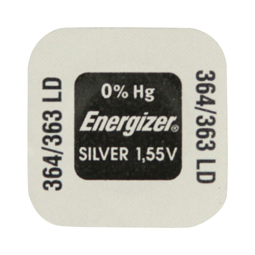 ENERGIZER® 364/363 (SR621SW) Uhrenbatterie 1 Stück im Produktbild 7