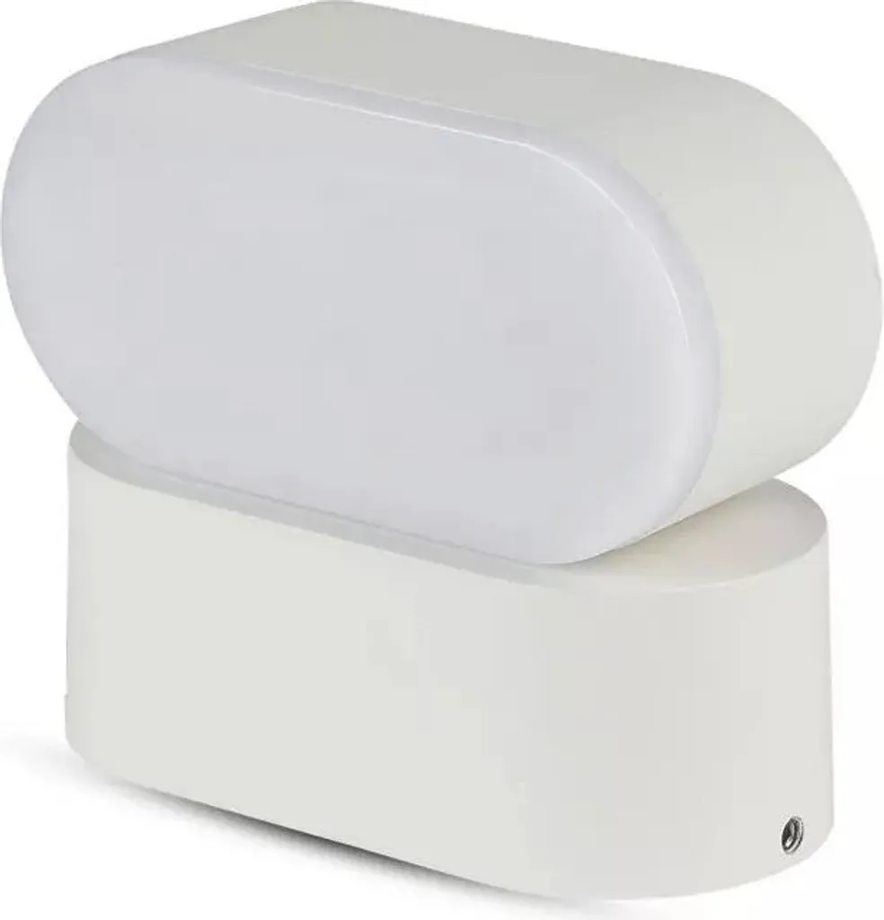 V-TAC VT-816 Applique Extérieure Blanche 6W 722lm - IP65 Aluminium