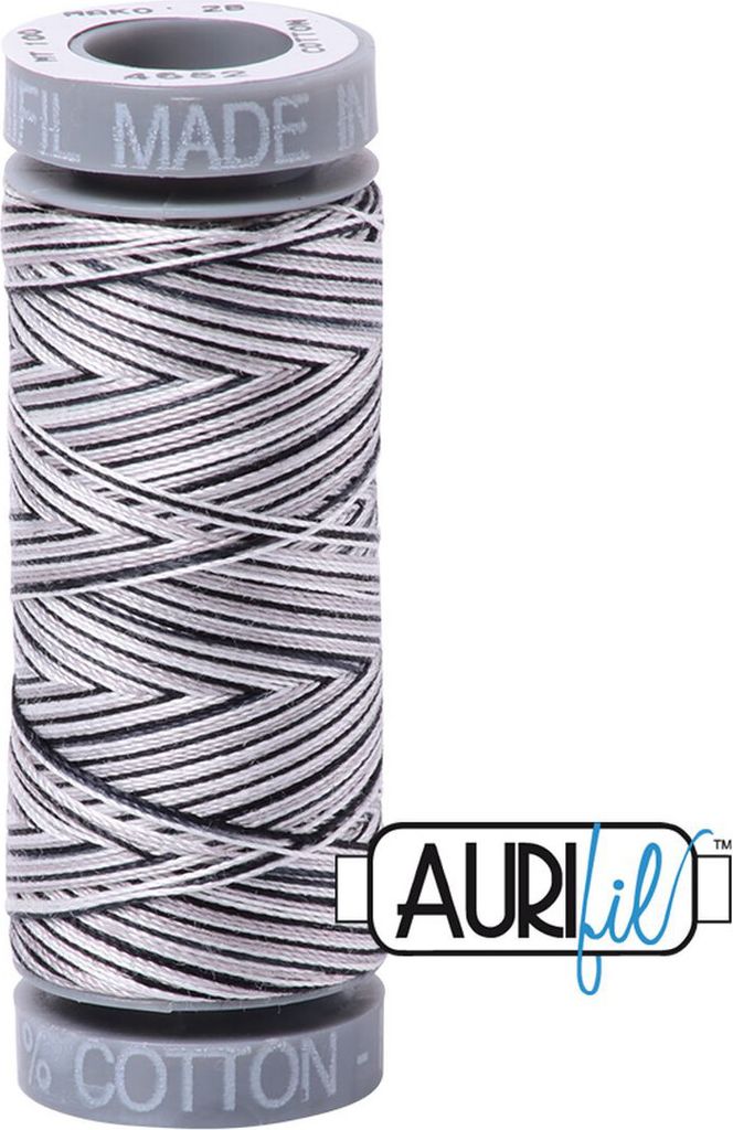 AURIfil Nähgarn MK28WT 750m, 100% Baumwolle : 4652 Licorice Twist AURIfil: 4652 Licorice Twist