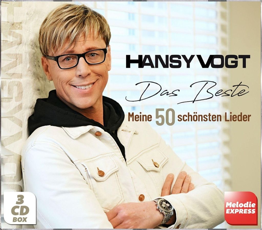 Hansy Vogt: Das Beste - Meine 50 schönsten Lieder 3er-CD