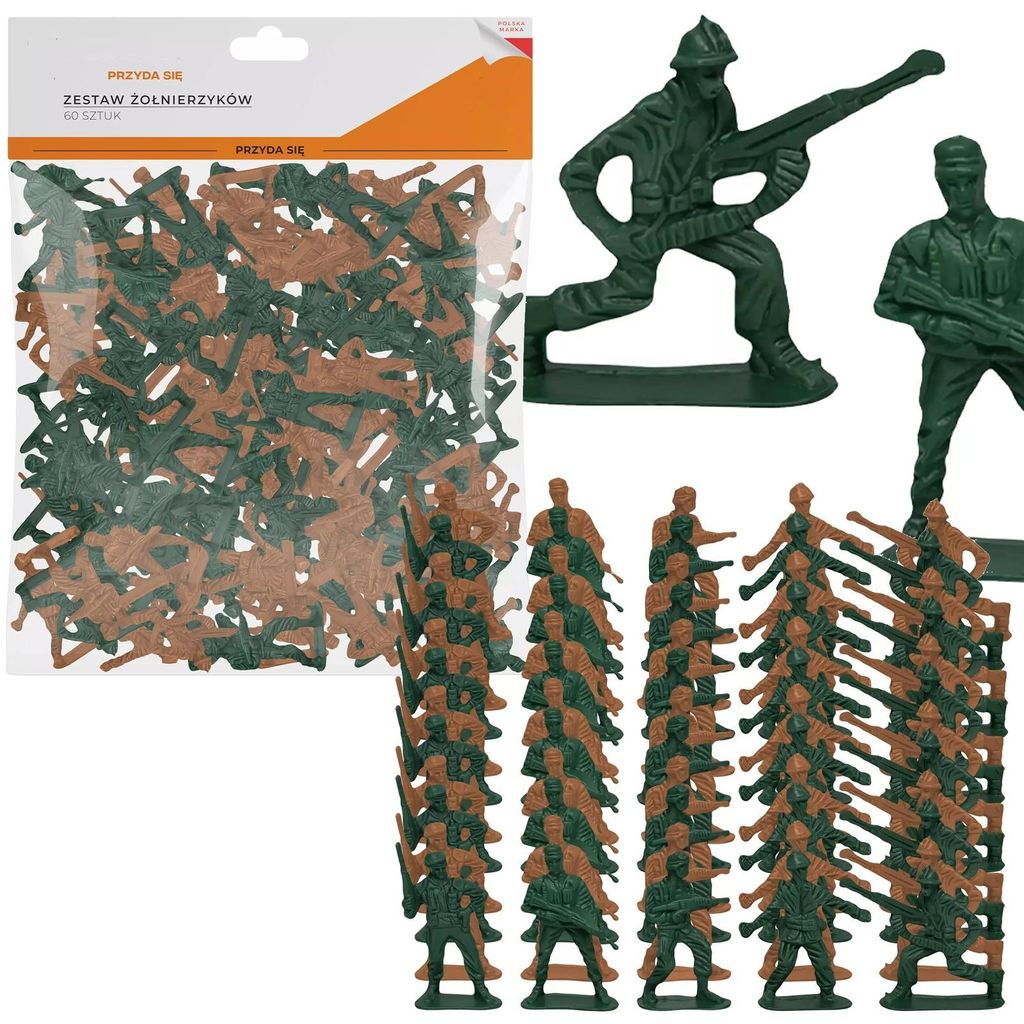 Soldaten Figuren Set Militärfiguren Armee Spielset 60 Produktbild 