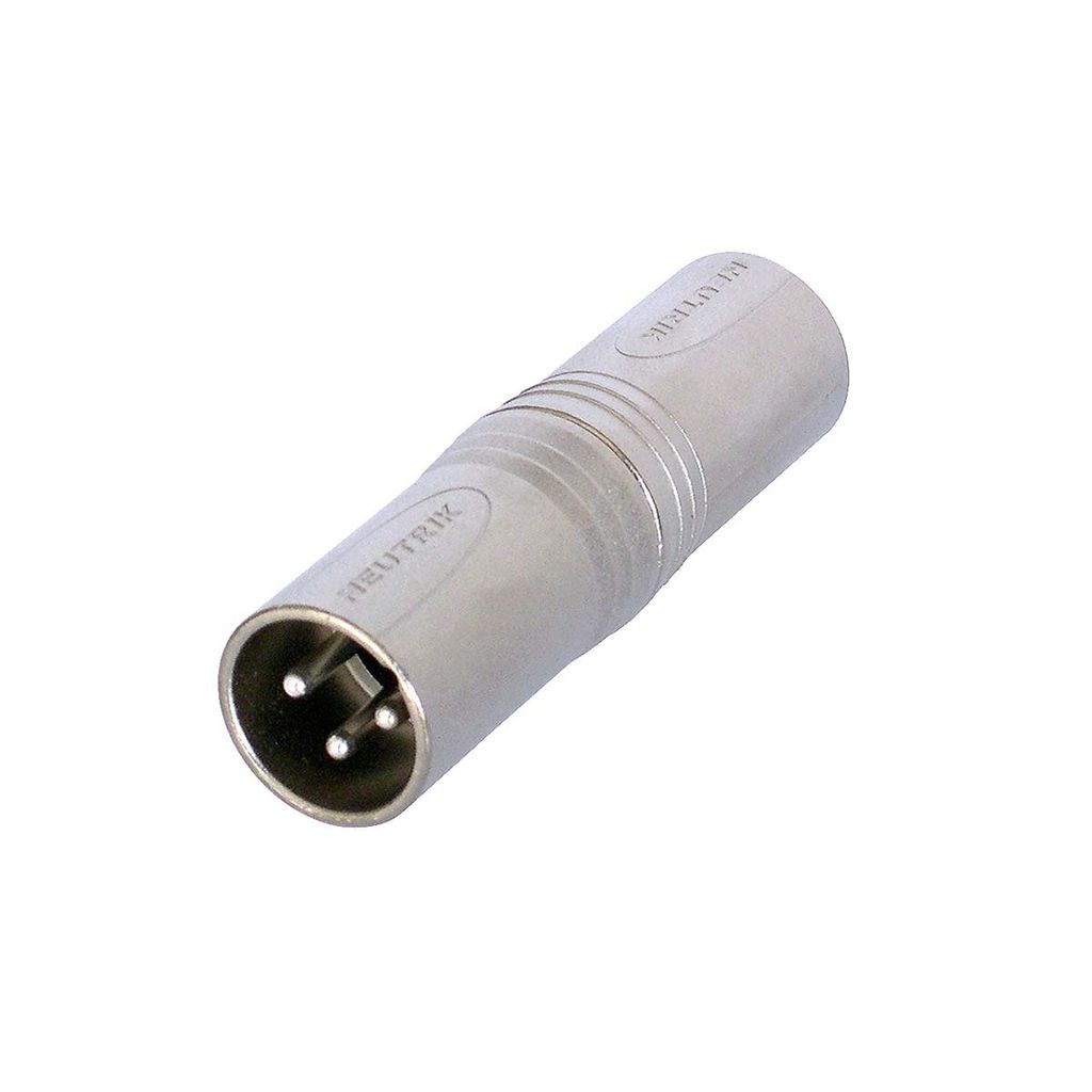 Neutrik NTR-NA3MM, XLR, XLR, Silber