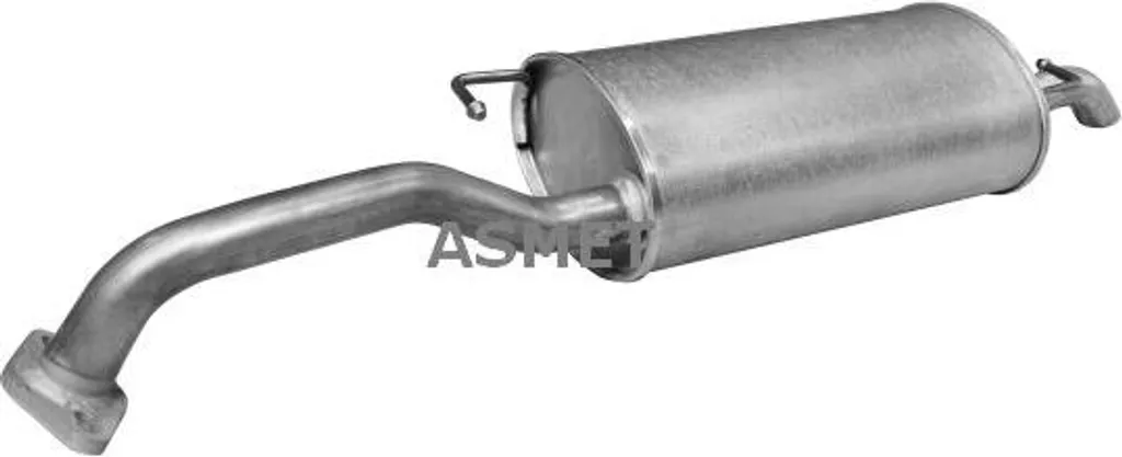 Silencieux arrière anti-bruit ASMET 28012 pour réparer fuite échappement