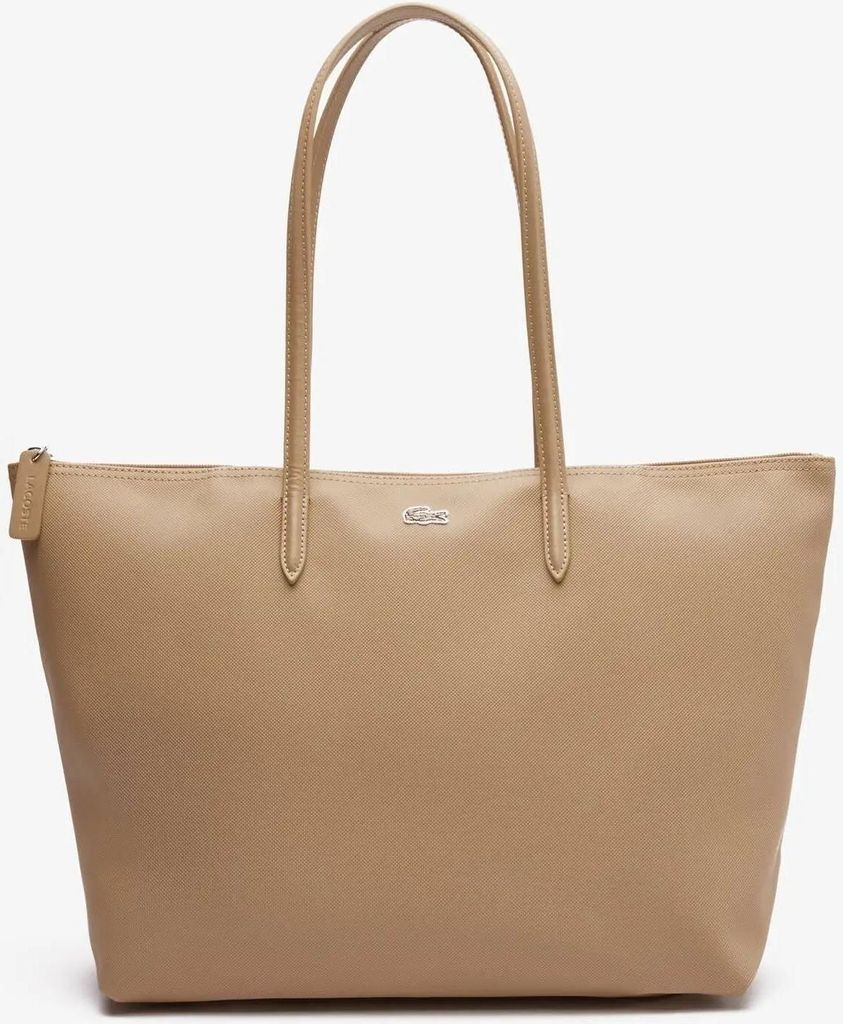 LACOSTE LARGE COATED CANVAS TOTE HellBraun Produktbild 