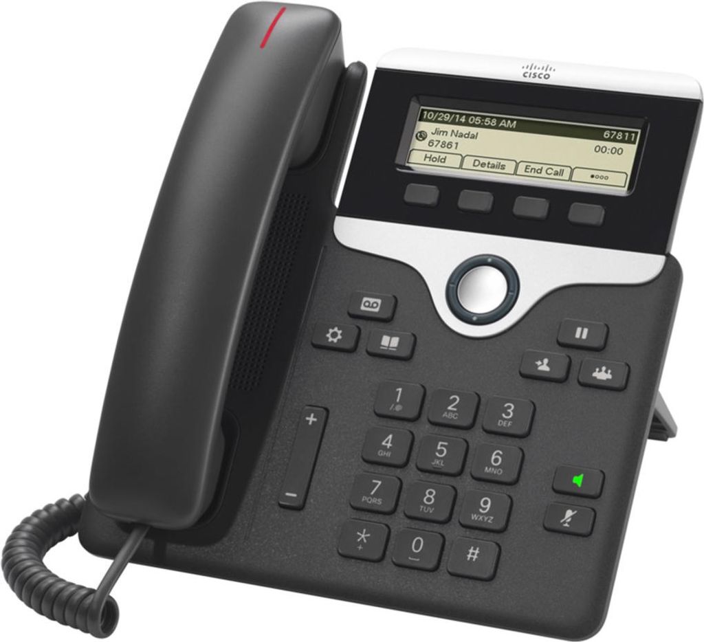 IP telefon Cisco 7811 - Šňůrový - Možnost montáže na stěnu Obrázek produktu 