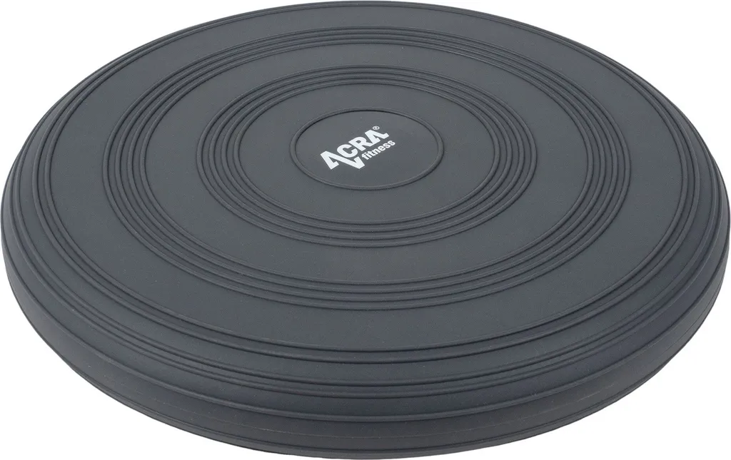 Coussin ACRA 33cm Gris pour Assise Active et Fitness - Disque d'Équilibre