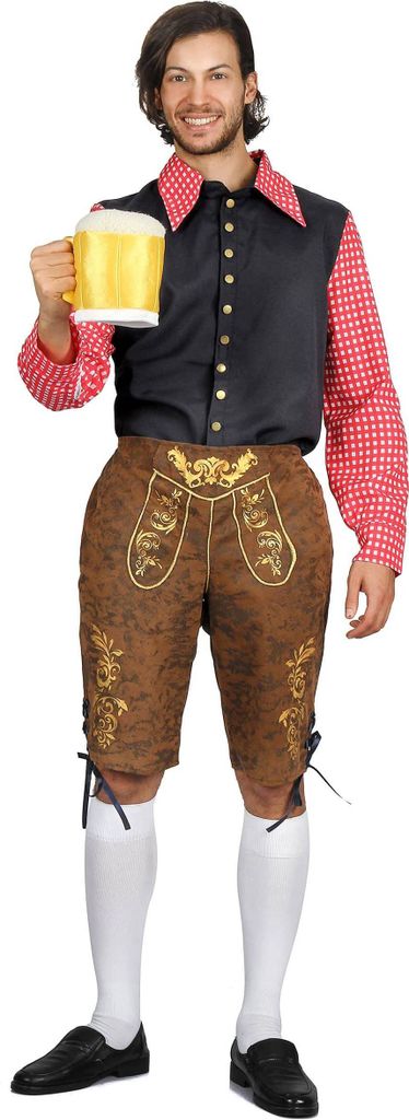 Bayrisches Karokostüm für Herren XL