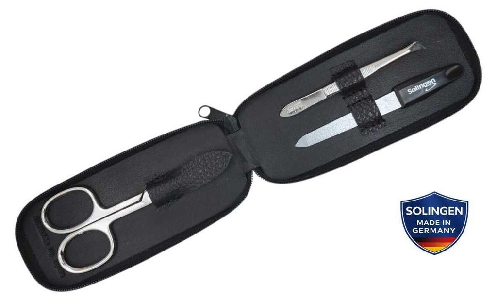 Maniküre-Etui mit Solingen Instrumenten – Nagelschere, Produktbild 