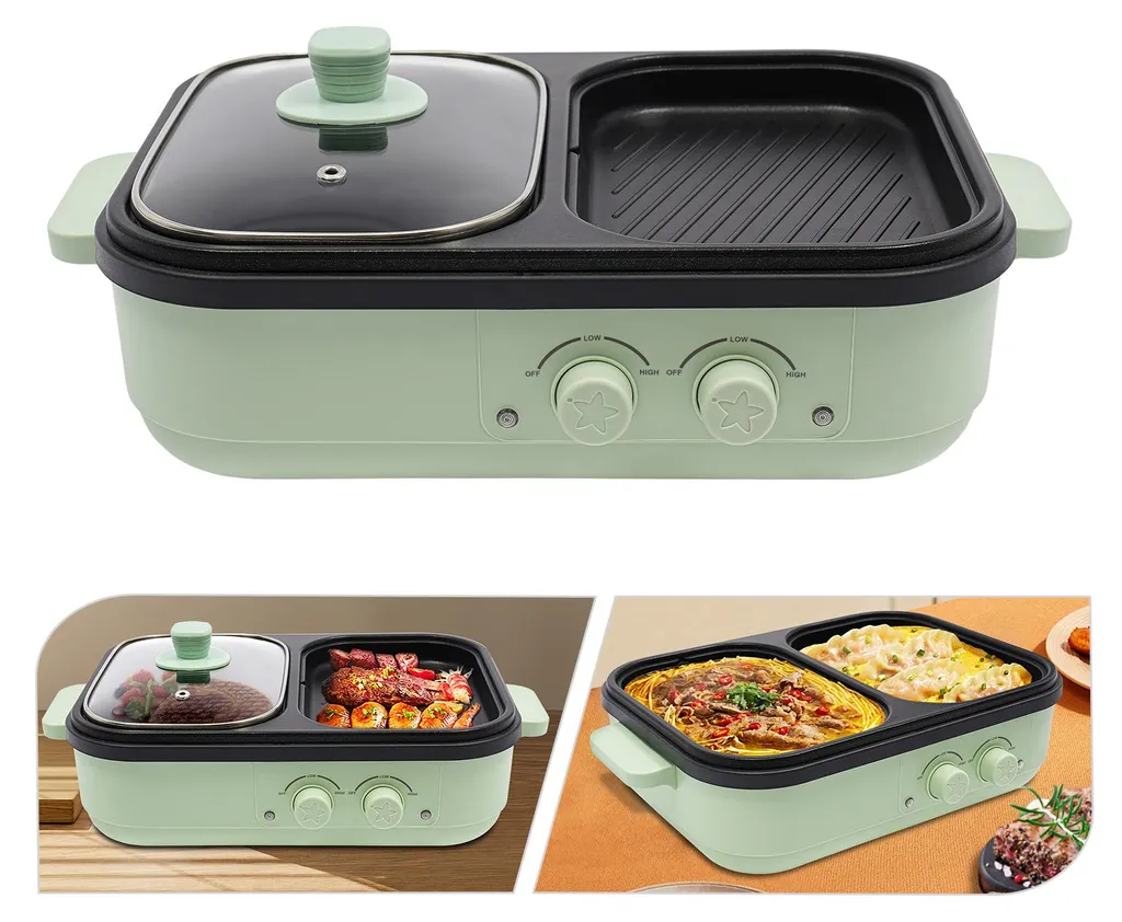 Fini les Aliments Collés avec ce Réchaud Hot Pot Antiadhésif 34 cm