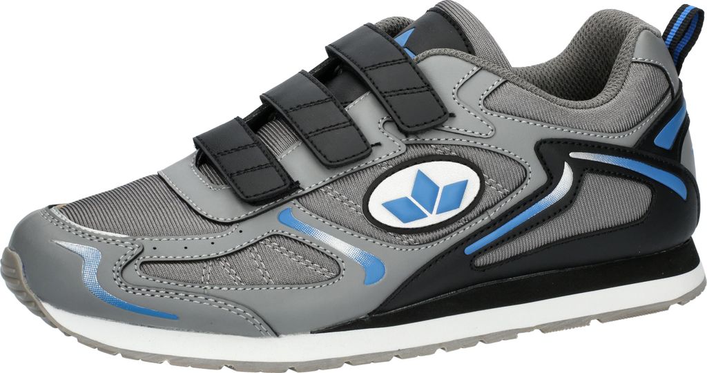 Joggingschuh Nelson V Größe 43, atmungsaktiv, mit Klettverschluss und dämpfender Sohle