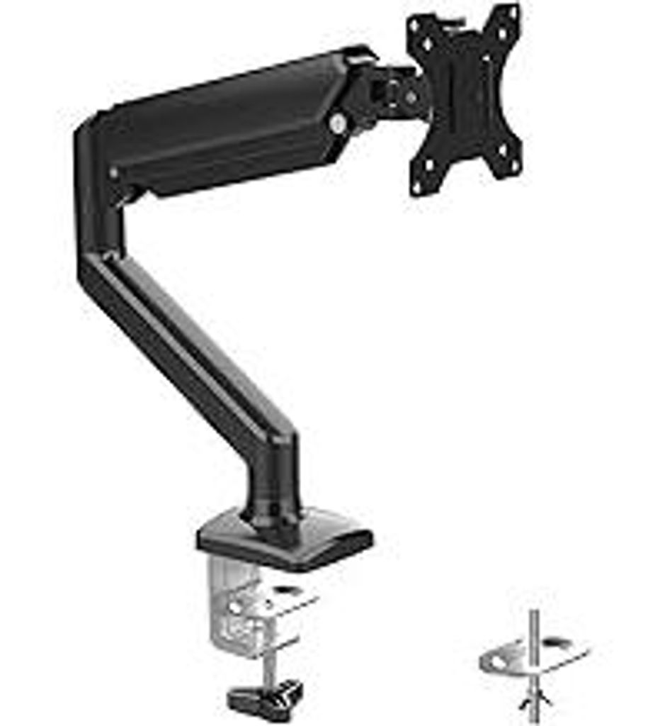 GRIFEMA Monitor Halterung, für 13-32 Zoll Bildschirm, Monitor Stand, Monitor Arm Höhenverstellbar Drehungbar, Monitorhalterung Max 9Kg, Bildschir...