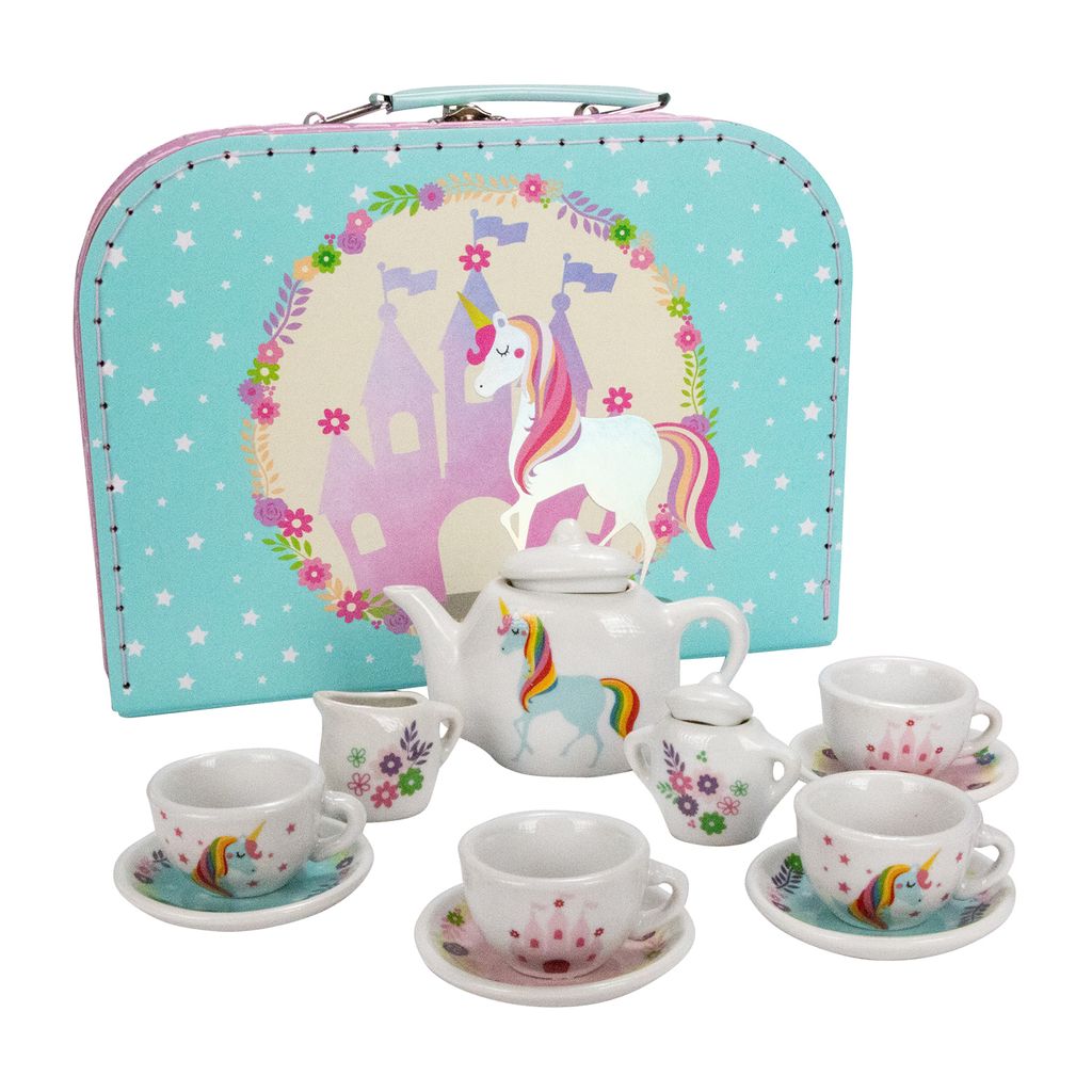 GICO Teeservice Einhorn – Spielset für kleine Teepartys - CH12102