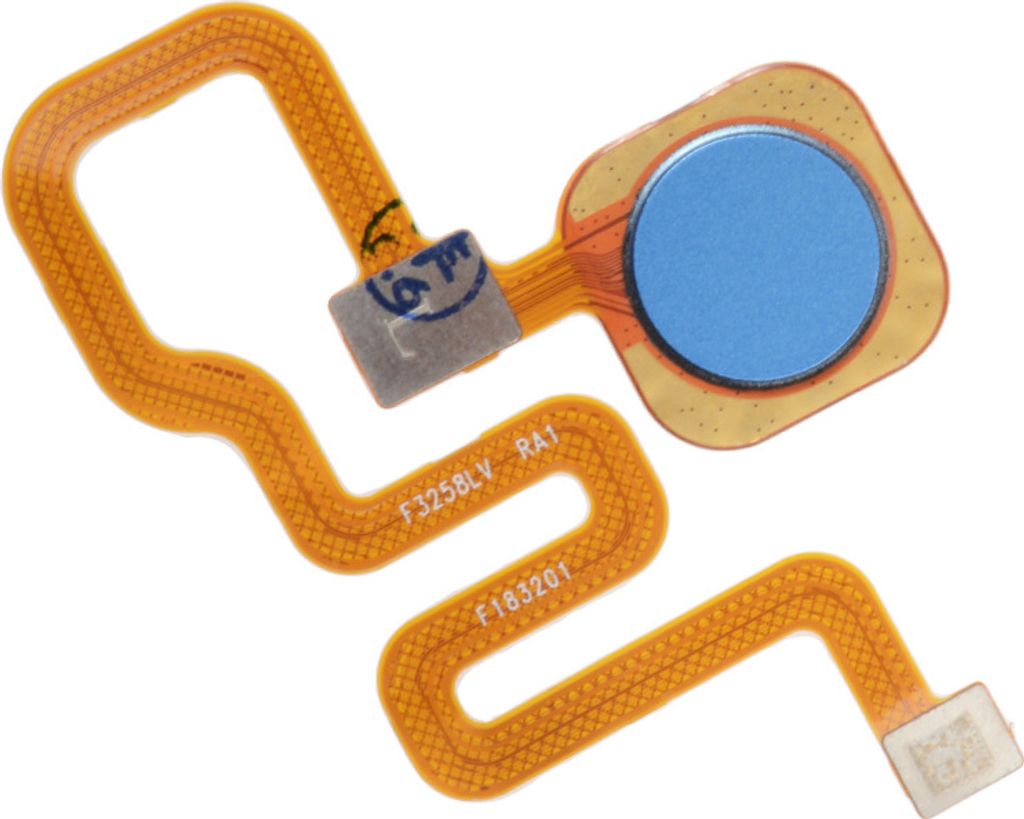 Für Xiaomi Redmi Note 6 Pro Home Button Fingerabdruck Sensor Flexkabel Blau Blue