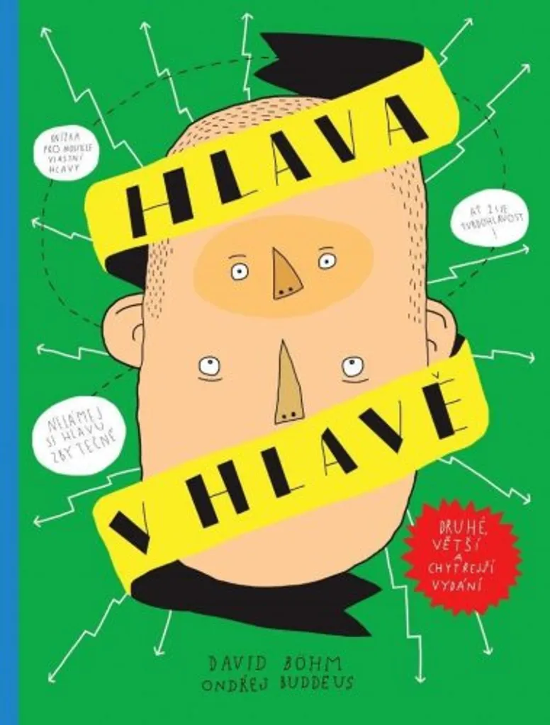 Livre Hlava v hlavě par David Böhm album jeunesse illustré ludo-éducatif