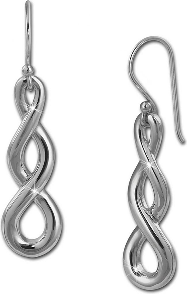 SilberDream Ohrhänger silber Ohrringe Sterlingsilber Unendlich Damen D2SDO451J