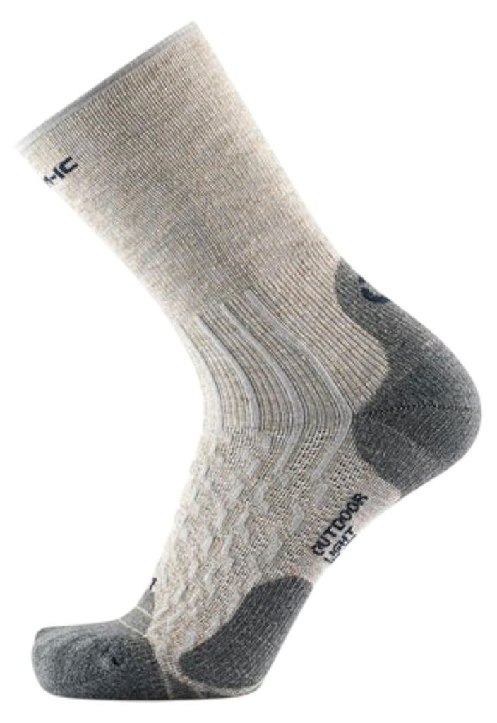 THERM-IC Outdoor Light Linen Crew-Socken grau 35-38