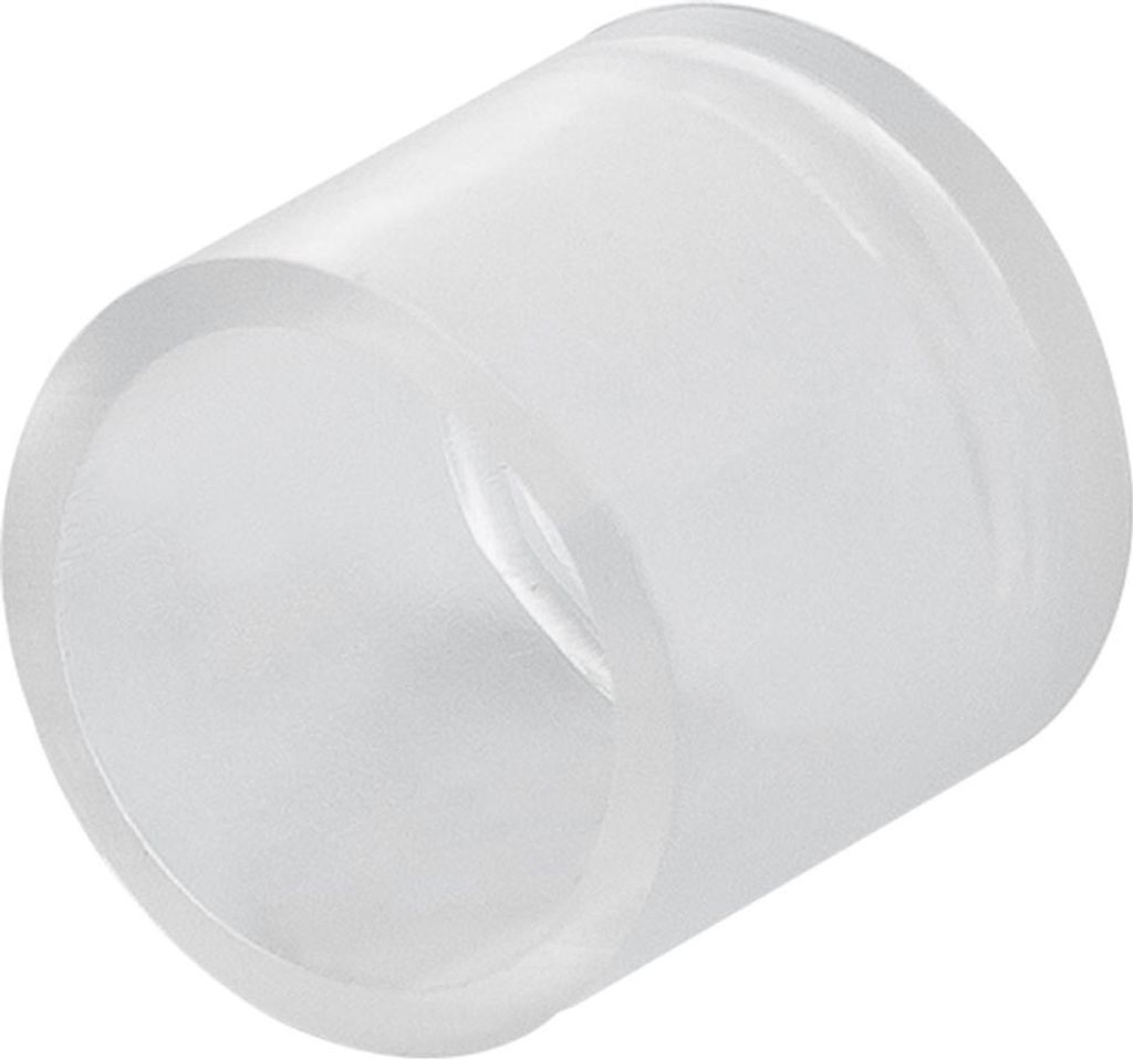 Endkappe für LED Neonstreifen Dimmbar 220V Rund SFLEX17 Transparent
