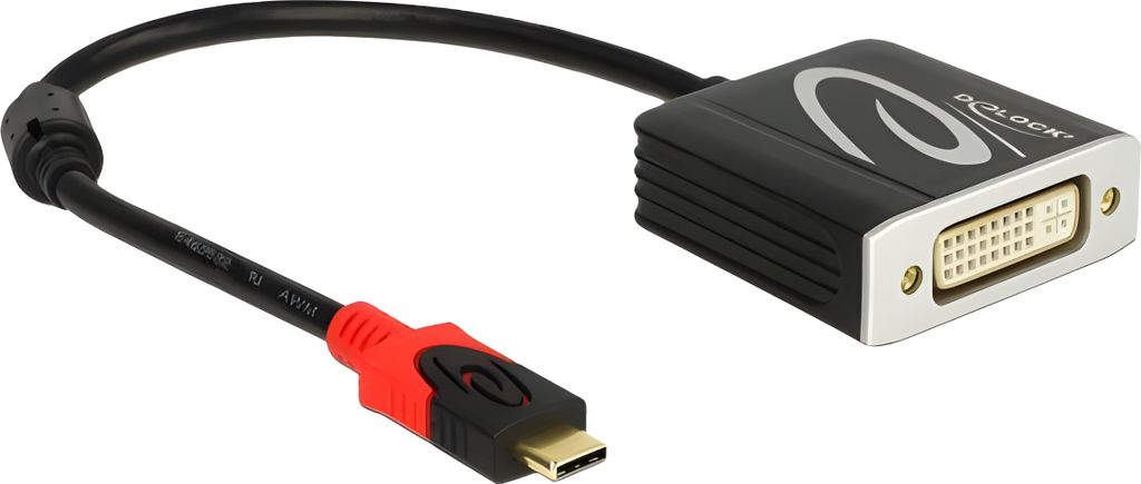 DELOCK Adapter USB/C St -> DVI Bu 4K 60Hz