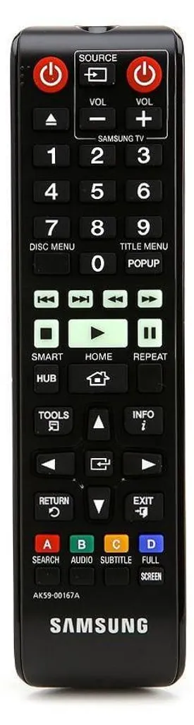 Télécommande Samsung TM1241 Infrarouge Haute Précision Noire Intuitive - 2