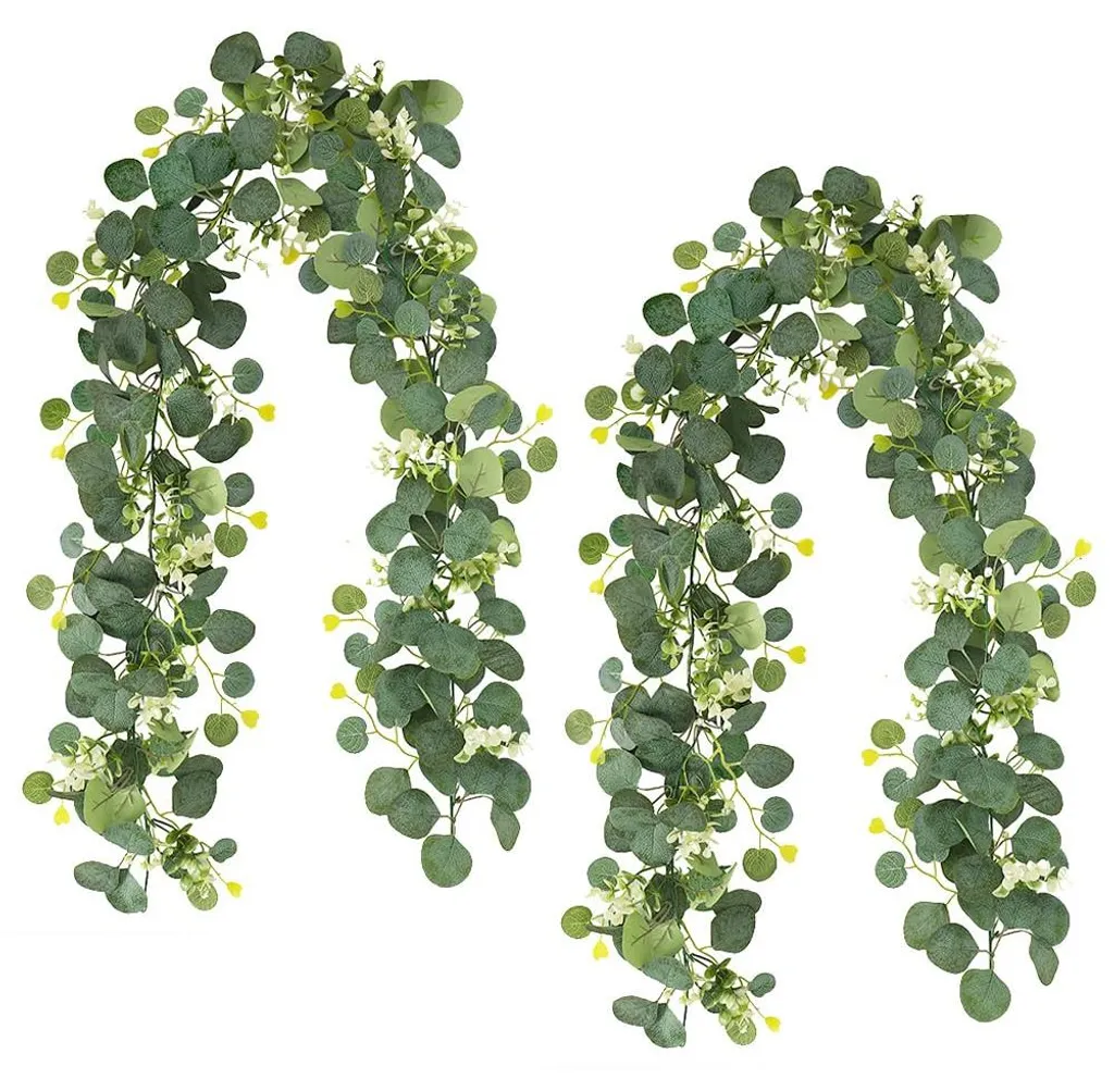Guirlande Fleurs Artificielles pour Mariage et Décoration Festive 180cm