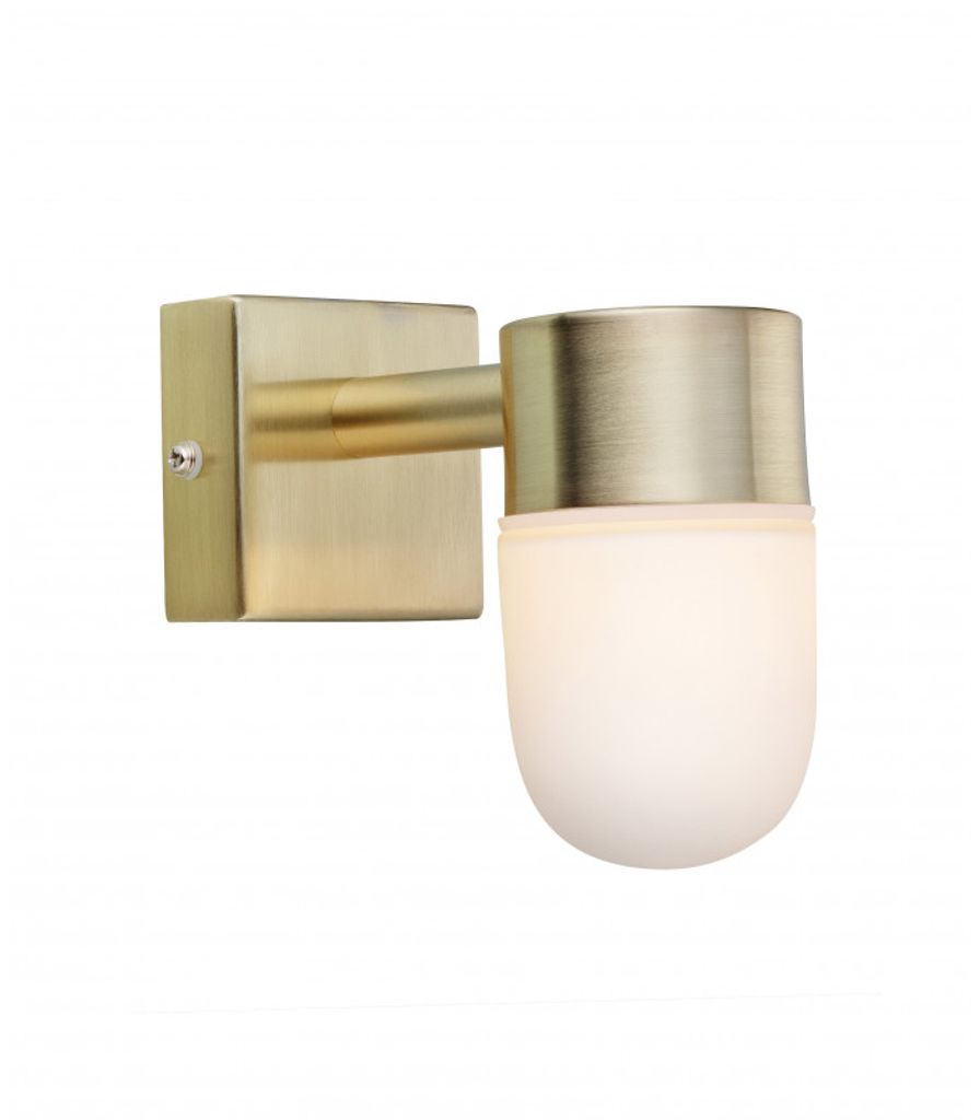 Markslöjd Bad Spiegelleuchte Menton Wandleuchte Bilderleuchte Wandlampe G9 Ip44